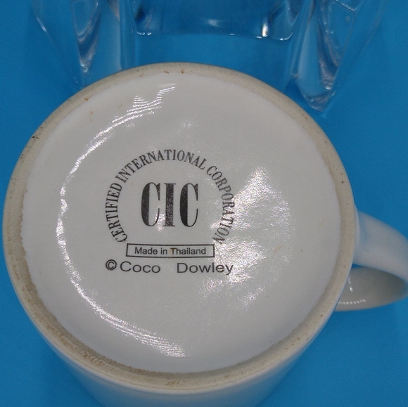 CIC Rooster Coffee Mug Cup Coco Dowley (C12) - Picture 7 of 7